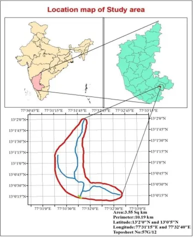 Fig 3: Location map 