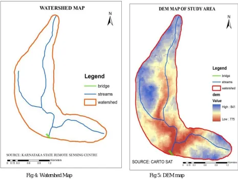 Fig 4: Watershed Map  
