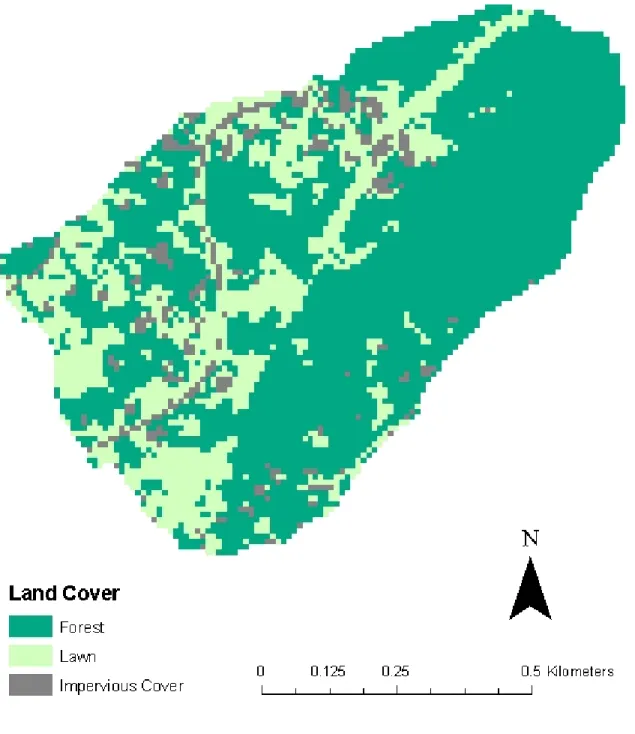 Figure 4. 3: 10 m land cover classification for BR3.