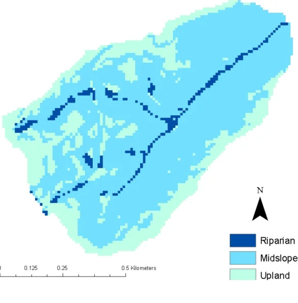 Figure 4. 8: Estimated soil distribution in BR3. 