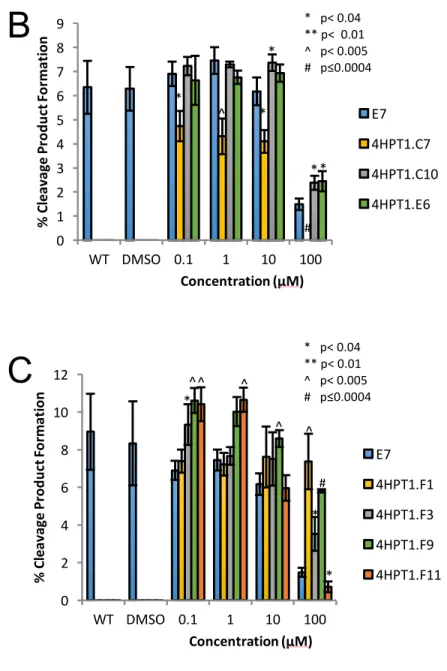 Figure 3.6. HPT1 E7 Derivative Library 