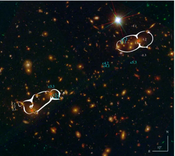 Fig. 1.— RELICS color image of MACS J0025.4-1222 (Blue=F435W, Green=F555W+F814W, Red=F105W+F125W+F140W+F160W).