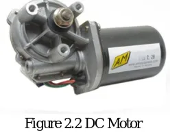 Figure 2.2 DC Motor 