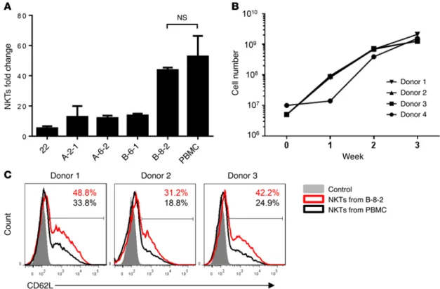 Figure 6. Generation of functional characterization of costimulatory aAPCs for NKT expansion