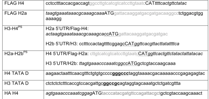 Table 2.2. Primers used in RT-PCR 