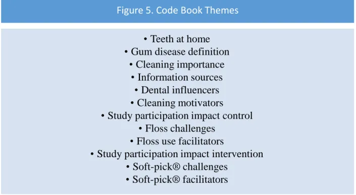 Figure 5. Code Book Themes