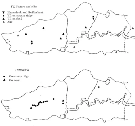 Fig. 25. Alblasserwaard, Vijfheerenlanden, Tielerwaard, Lek en Linge district. 