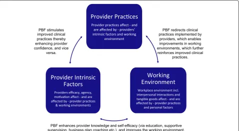 Fig. 1 Reciprocity and Change within Facilities in the Context of PBF