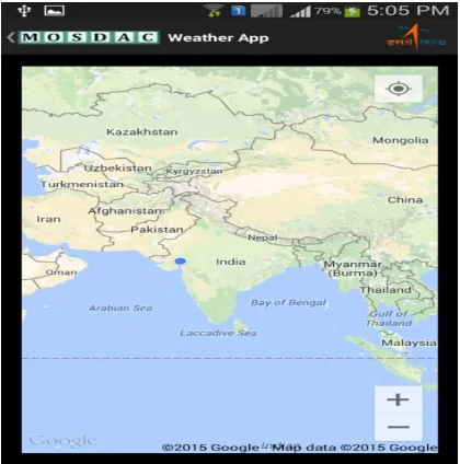 Fig. 6. Weather information for requested station 