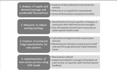 Fig. 3 Key components of the intervention