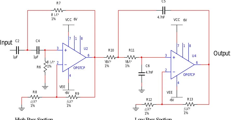 Fig.4: Reference and shielding-driven pre amplifier 