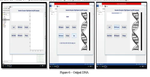 Figure 6 – Output DNA  