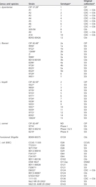TABLE 1 Original identiﬁcation and original collection of the isolates used in this study