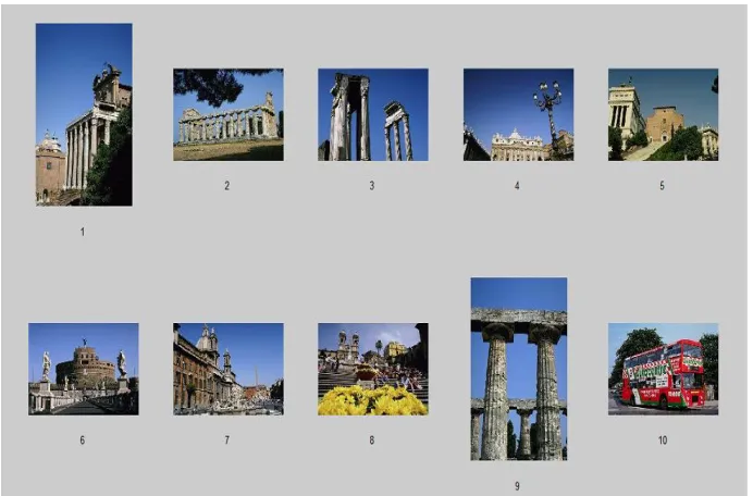Fig 2 shows the images retrieved using similarity function alone. If the user is not satisfied or if he needs more images similar to that of the query image, then Interactive Genetic Algorithm can be used as shown in Fig 3
