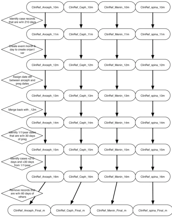 Figure 4.24 – Step 2a Of Case Identification Process In Mothers Records: Part 2. 