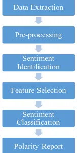 Fig. 1: Sentiment Analysis Process  