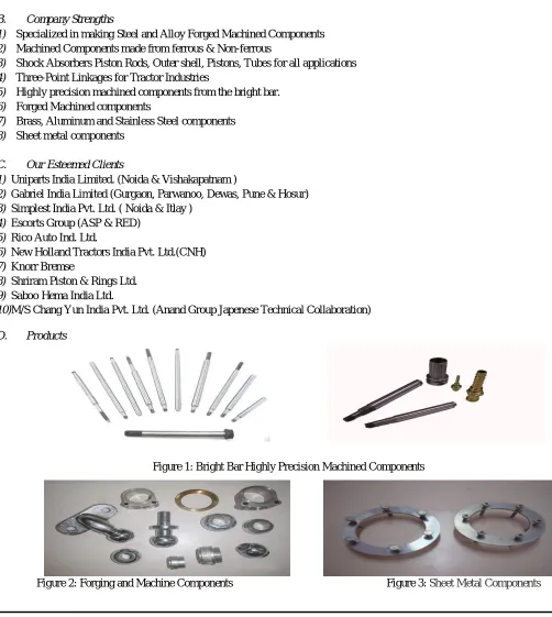 Figure 2: Forging and Machine Components                                                        Figure 3: 