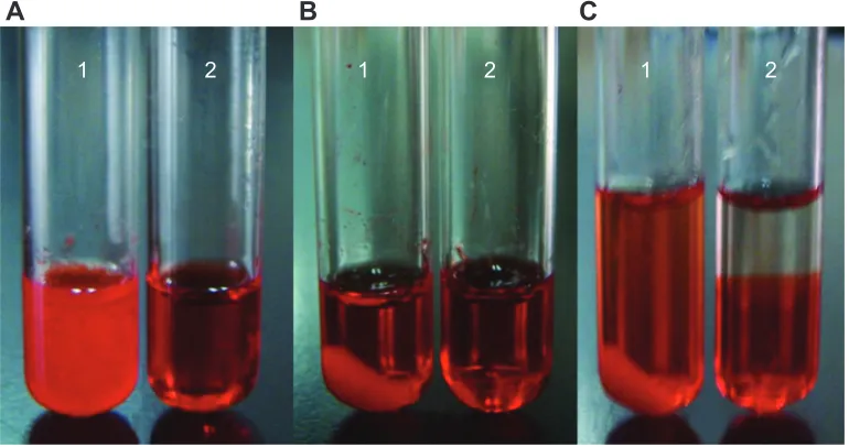 Figure 3 a comparison of the release of DOX encapsulated in liposomes in vitro via different ion gradients: 200 mM Nh4eDTa solution and 200 mM (Nh4)2sO4 solutions