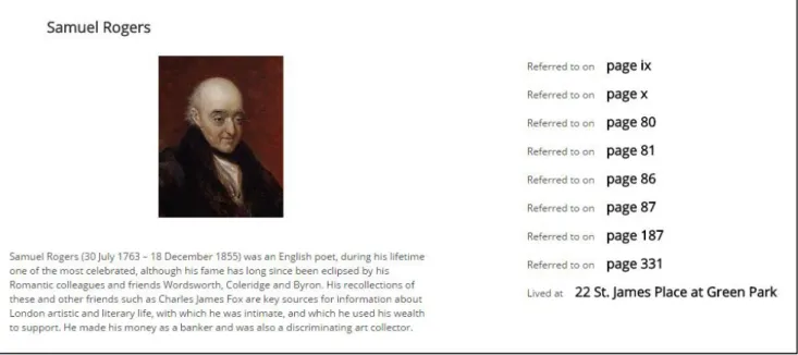 Figure 2: A screenshot from the Book-hunter web site. Information from DBpedia and the relational database combined