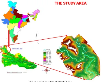 Fig. 1 Location Map of Study Area 
