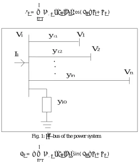 Fig. 1: ��� bus of the power system 