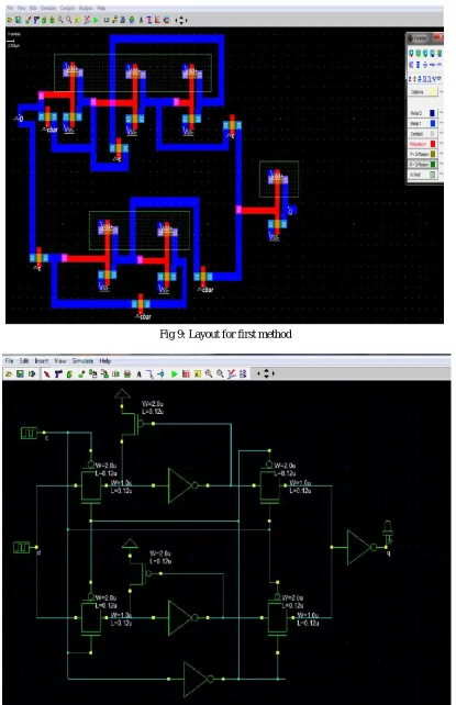 Fig 9: Layout for first method 
