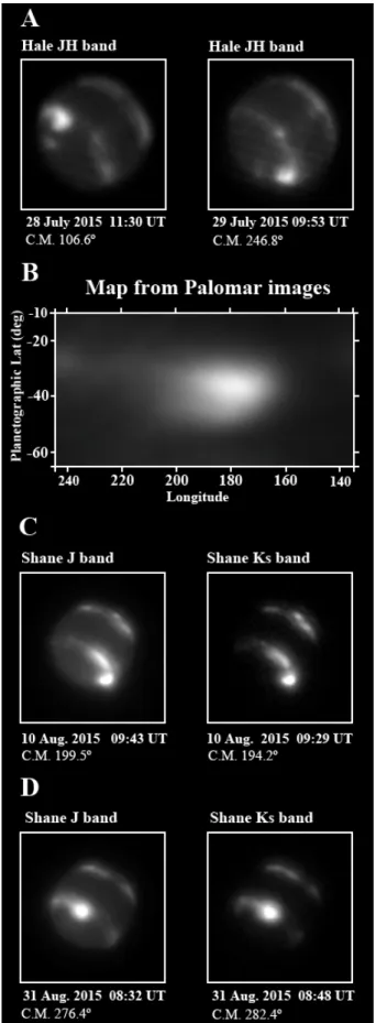 Figure 9:  Observations from Palomar and Lick observatories running AO instruments. 