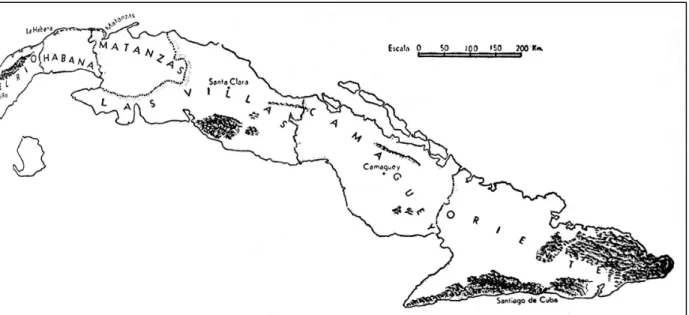 Table 2: The population of Cuba by province, ca. 1953. Cubans living in rural areas were less likely to have access to  schools or other social services