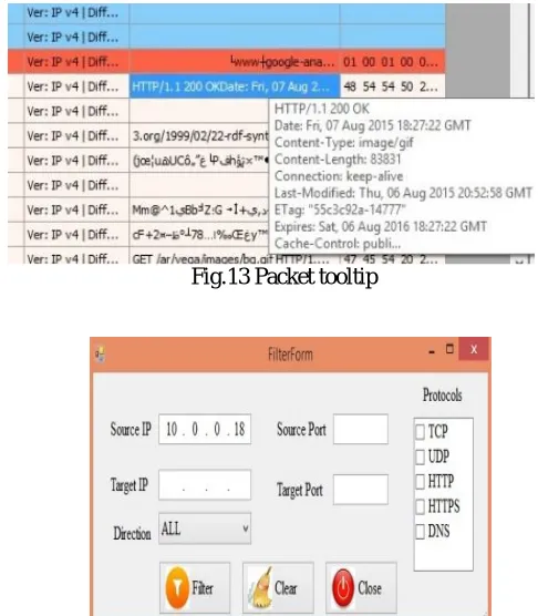 Fig.13 Packet tooltip 