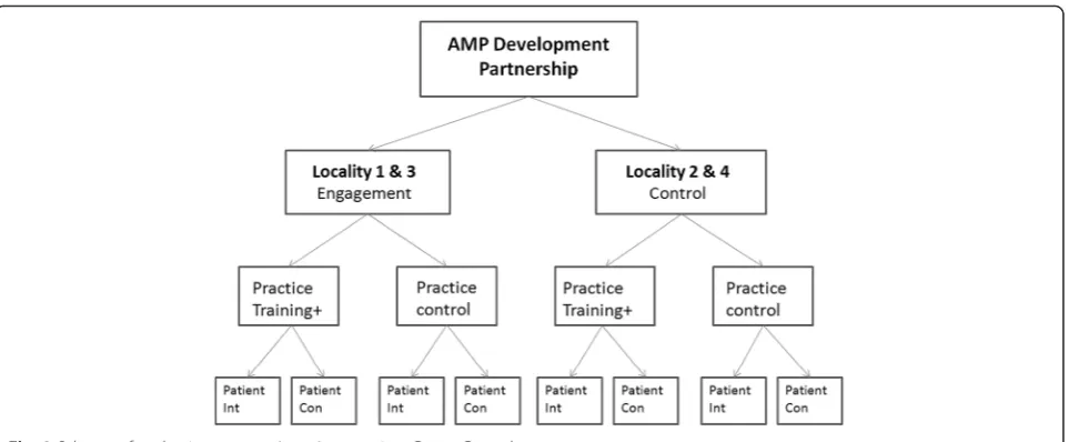 Fig. 2 Schema of evaluation process. Int = Intervention; Con = Control