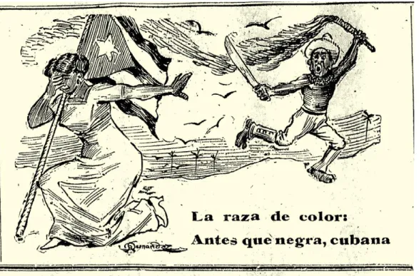 Figure 5: “The colored race:  Cuban before black,” 10 June 1912 