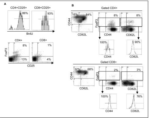 Figure 3Foxp3 expression following allogeneic MLRFoxp3 expression following allogeneic MLR