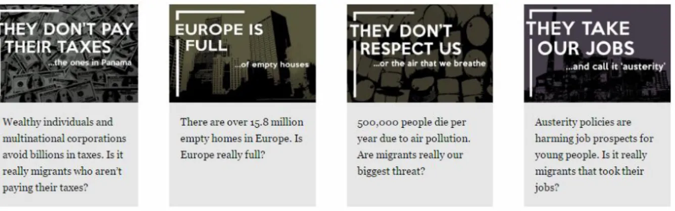 Figure 5: Headlines of articles in UNITED's official website, entitled with clever slogans.