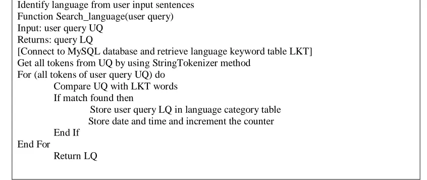 Fig. 1  Identify the language 