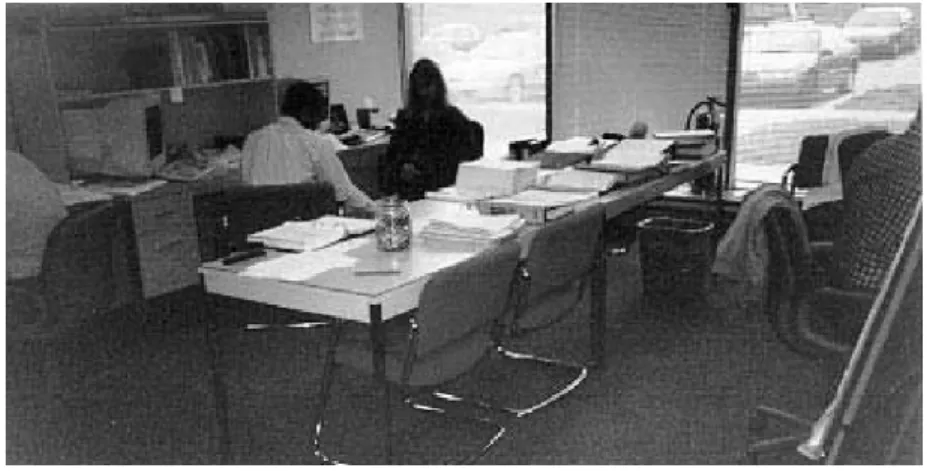 Figure 2.2: One of the war-rooms taken from [55]. 