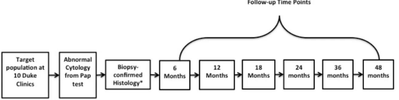 Figure 3. 1 CINCS Study Visit Flow Chart 