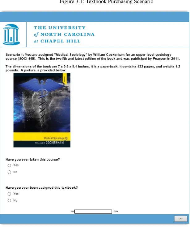 Figure 3.1: Textbook Purchasing Scenario