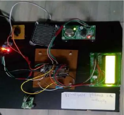 Fig. 3 shows the hardware module of the proposed work and Fig. 4 shows the data displayed on the Ubidot Cloud which is accessible by the end user