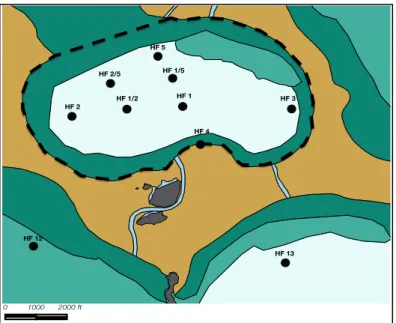 Figure 2 - Adapted map of Florida Bay benthic coverage from site surveys, boat 