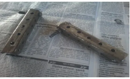 figure 3.7 . Sectional Area is related to strength in bending so square hollow section is selected, as strength in bending will be more Technology (IJRASET) which our requirement is