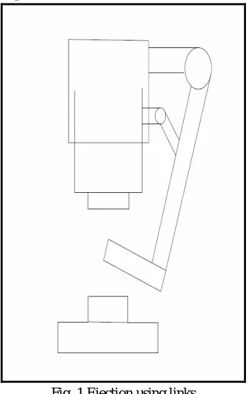 Fig. 1 Ejection using links 