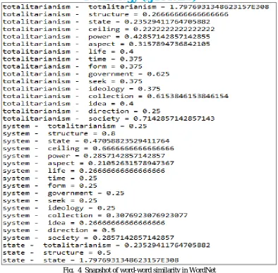 TABLE III  SIMILARITY STATISTICS 