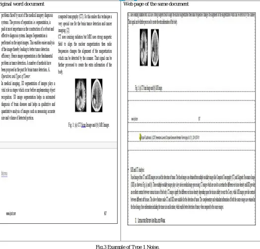 Fig.3 Example of Type 1 Noise. 