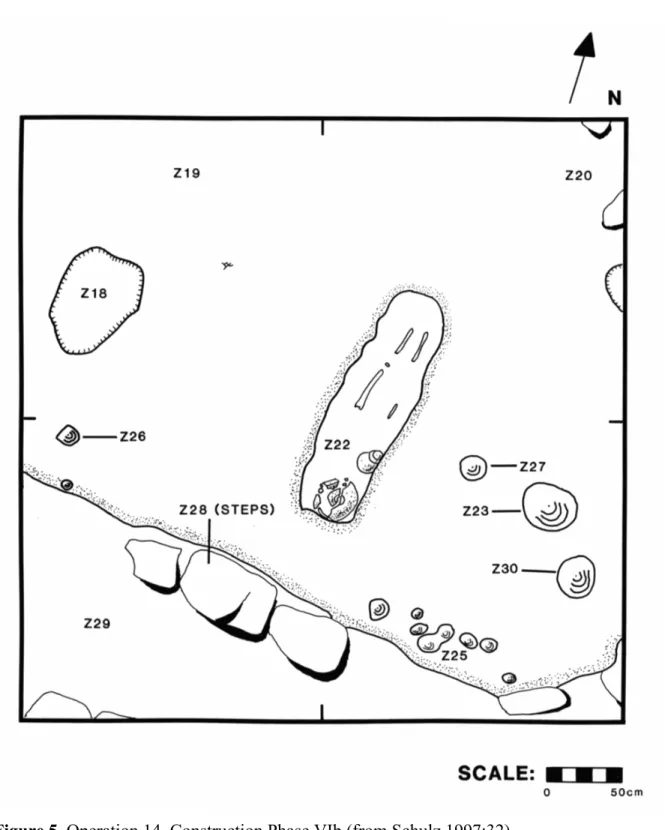 Figure 5. Operation 14, Construction Phase VIb (from Schulz 1997:32). 