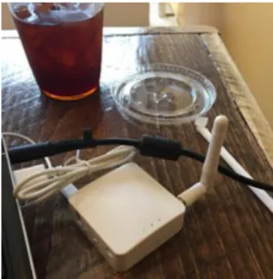 Figure 2. P26's mobile firewall/VPN device. 