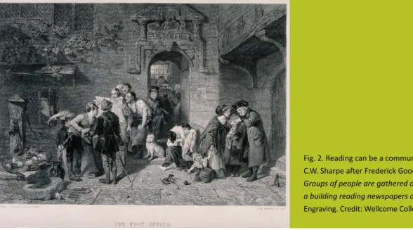Fig. 2. Reading can be a communal activity. 