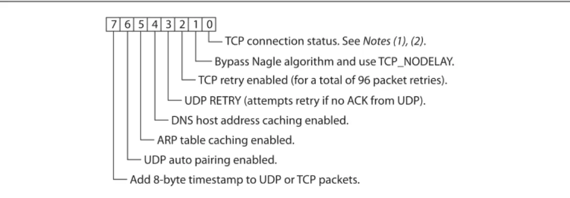 FIGURE 2-1: SET IP FLAGS COMMAND BIT-MAPPED REGISTER
