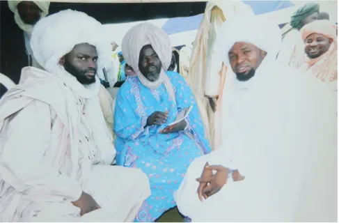 Fig. 9.  Members of the Zumratul Mu’meenina  (Makondoro) in their typical  dressing at an occasion