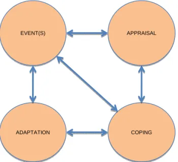 Figure 1.2. Diagram of Main Constructs of the Stress and Coping Theory 