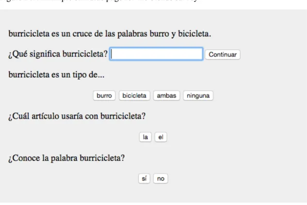 Figure B.2: Example stimulus page for the gender experiment 